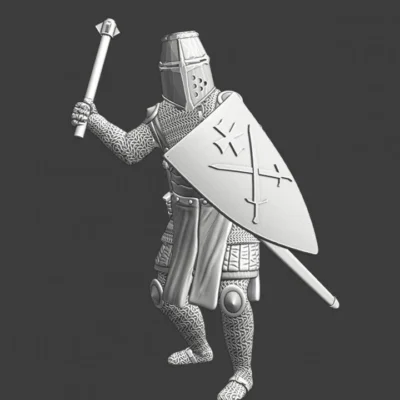 Heavy armoured Livonian Knight - NCM