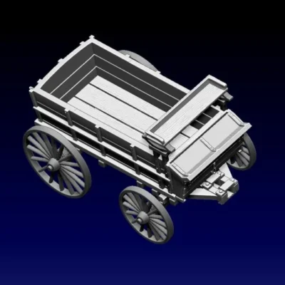 Army Escort Wagon without top