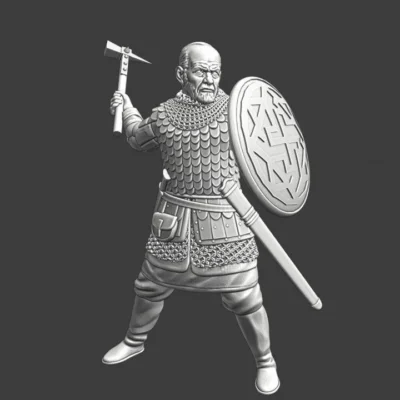 Medieval pagan tribal warrior - Commander - NCM