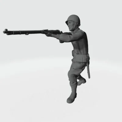 Russian soldier ww2 Shoot Standing v2 AS