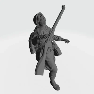 Russian soldier ww2 Shooted AS