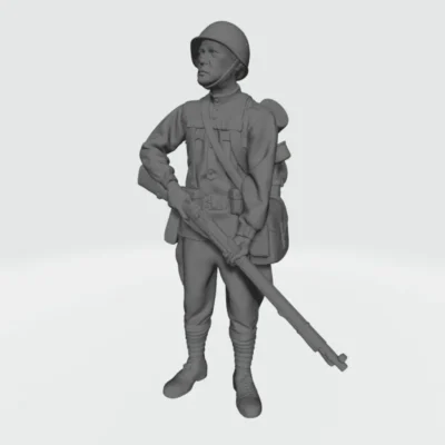 Russian soldier ww2 Standing AS