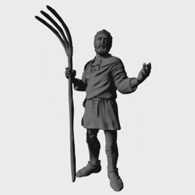 Standing male villager CA