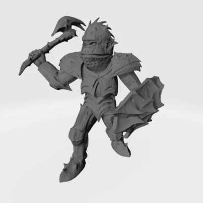 Mountain Tribe Goblin with axe RF