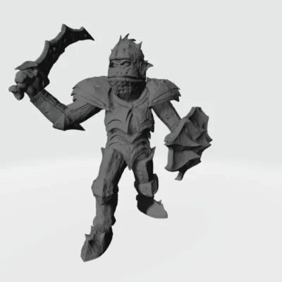 Mountain Tribe Goblin with sword RF