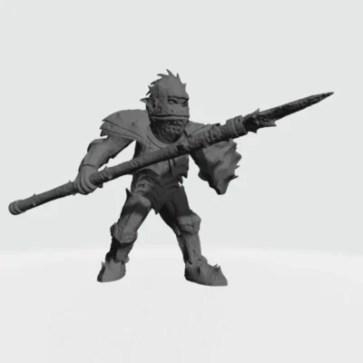 Mountain Tribe Goblin with spear RF