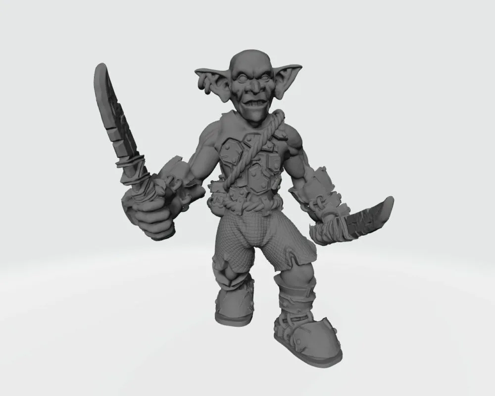 Goblin with knifes RF