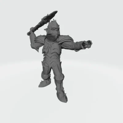 Mountain Tribe Goblin with throwing spear RF