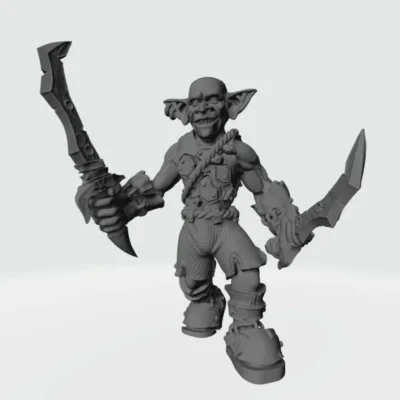 Goblin with two swords RF
