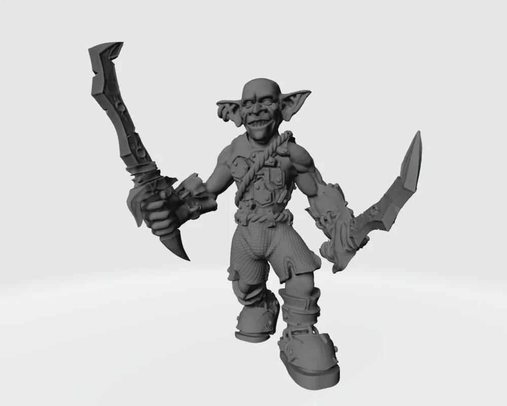 Goblin with two swords RF