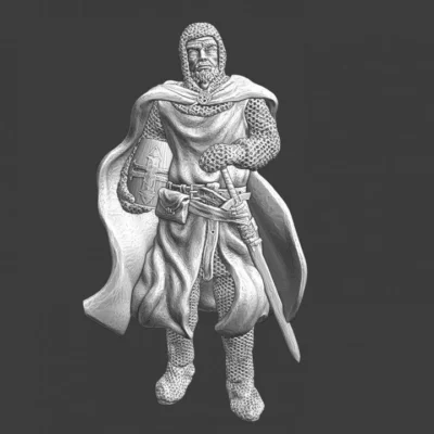 Medieval Order knight with cape - NCM