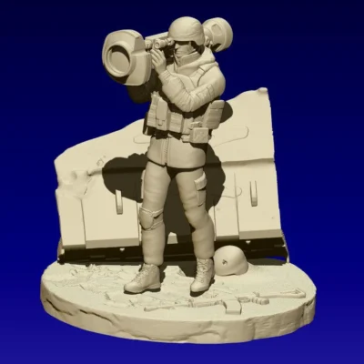 Ukrainian special operations soldier