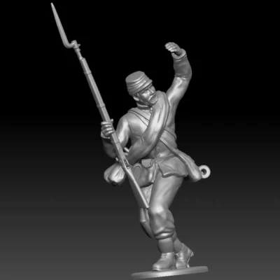 Rallying comrades, smaller beard