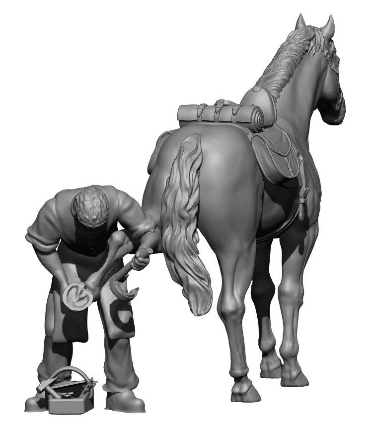 Blacksmith Farrier Horse Shoeing