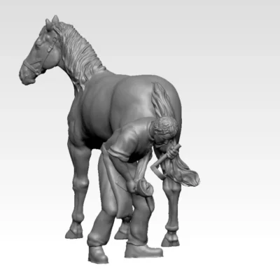 Blacksmith Farrier v2 Horse, no saddle