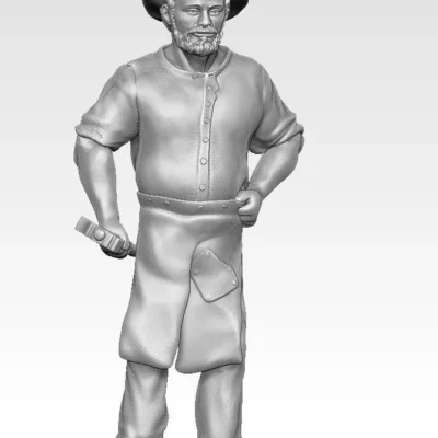 Blacksmith standing