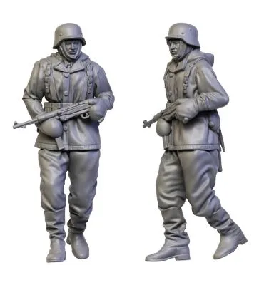 German WW2 winter soldier jog - AoW