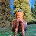 Medieval civilian rolling big barrel - NCM photo review