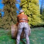 Medieval civilian rolling big barrel - NCM photo review