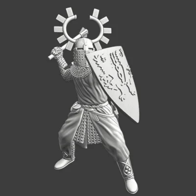 Medieval Swedish Earl fighting - NCM