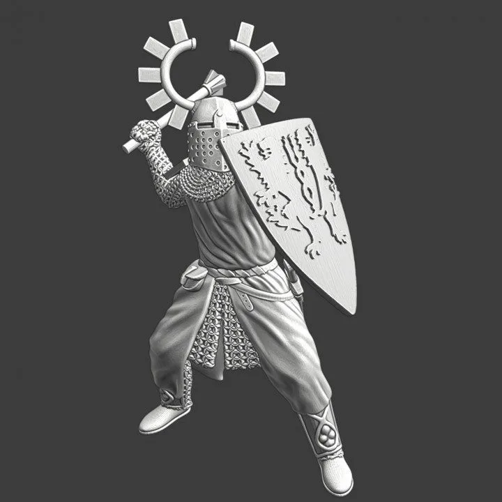 Medieval Swedish Earl fighting - NCM