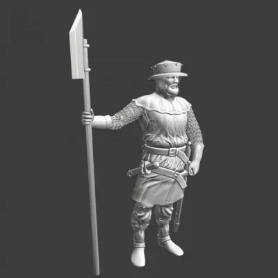 Medieval city guard/camp guard - NCM