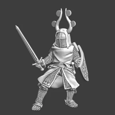 Danish King Valdemar, dismounted - NCM