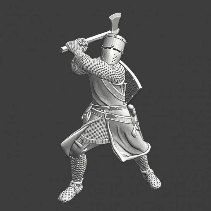 Medieval Danish crusader knight - NCM