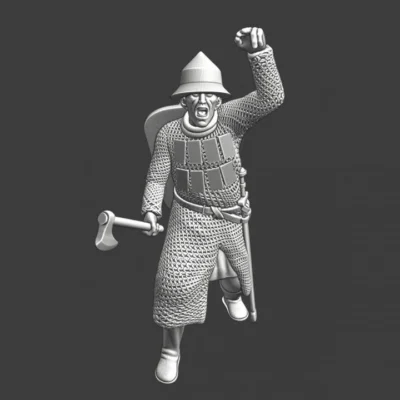 Lithuanian warrior with axe - NCM