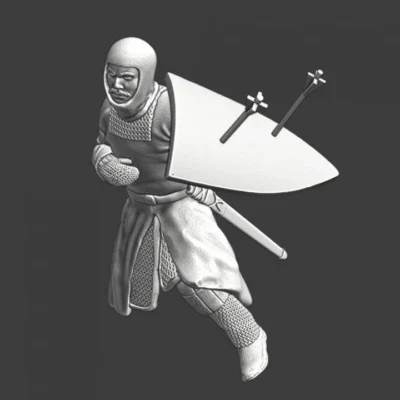 Wounded Teutonic Knight, Lake Peipus 1241 - NCM