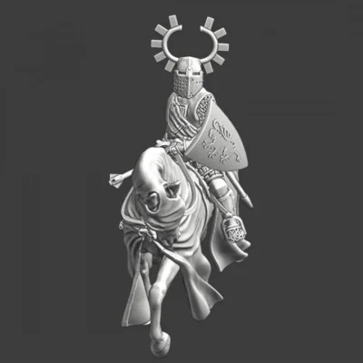 Mounted Swedish Folkunga Knight - Battle at Gestilren 1210 - NCM