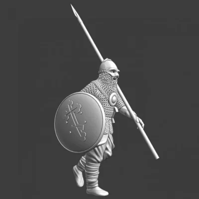 Medieval russian infantry on march - NCM