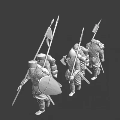 Medieval army on march - Bundle - transport - NCM