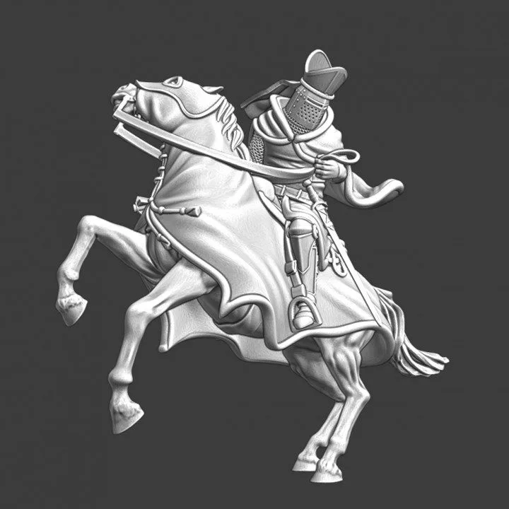 Medieval Teutonic Order Bishop - Mounted - NCM