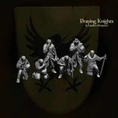 Praying 11th Century Spanish Knights