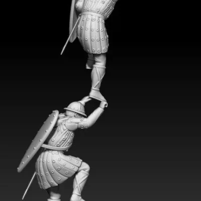 Medieval ladder climbers - NCM