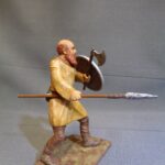 Old townsman with shield and spear - NCM photo review