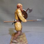 Old townsman with shield and spear - NCM photo review