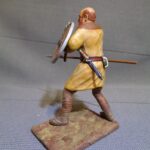Old townsman with shield and spear - NCM photo review