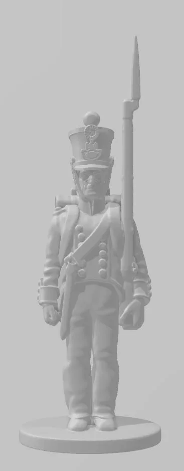 French Infantry attention Post 1812 TN