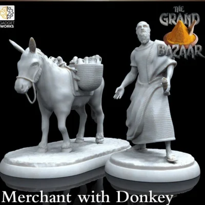 Greek Merchant with Donkey