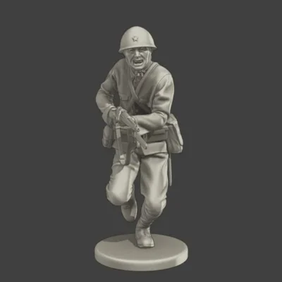 Japanese soldier WW2 attack j2