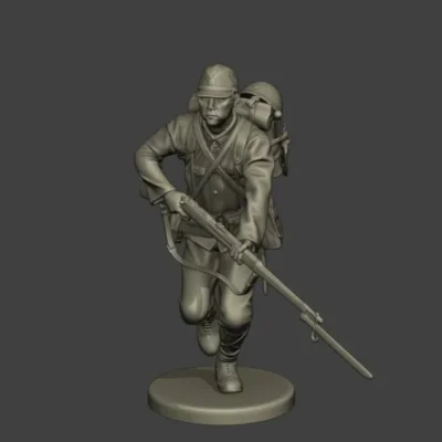 Japanese soldier WW2 run j1