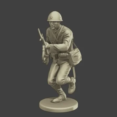 Japanese soldier WW2 run j2