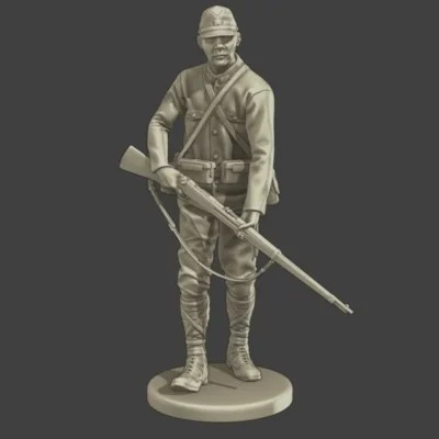 Japanese soldier WW2 walk j2
