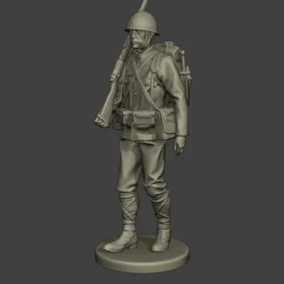 Japanese soldier WW2 walk2 j1