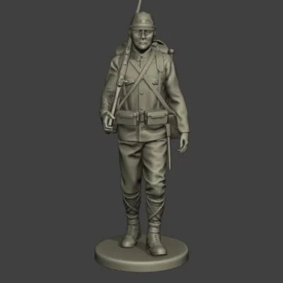 Japanese soldier WW2 walk4 j1