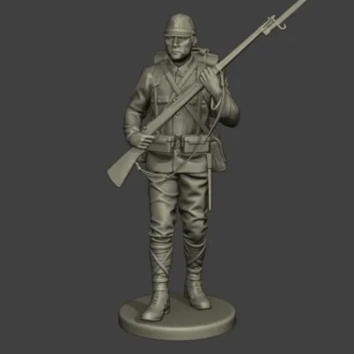 Japanese soldier WW2 walk5 j1