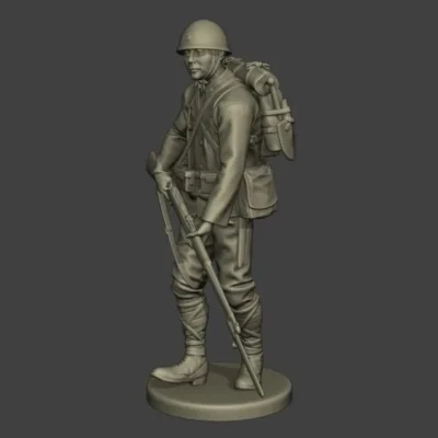 Japanese soldier WW2 walk6 j1