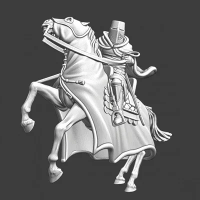 Medieval Teutonic knight - Battle at Lake Peipus 1241, april 5th - NCM